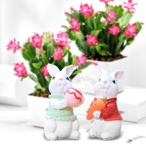 Statue lapin pâques en - pâques,