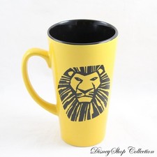 Mug haut Le Roi lion DISNEY La comédie musicale Broadway musical jaune noir