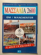 MAGAZINE SUPPORTERS CHAMPIONS LEAGUE MARSEILLE MANCHESTER UNITED OCTOBRE 1999