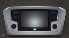 Écran d’origine VW 3G0919605D GPS Navi MIB2 Discover Media + Cache Gris Passat
