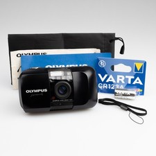 ⭐TOP⭐ Film TESTED Black Olympus µ [mju:] I MULTI AF 35mm 3.5 II Compact Camera