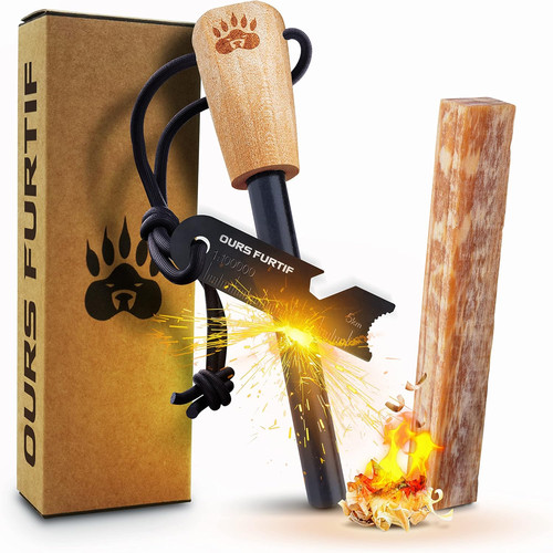 Kit firesteel pierre à - pierre, feu