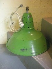 VERITABLE LAMPE SUSPENSION USINE INDUSTRIEL DECO INDUS LOFT DECOR VINTAGE