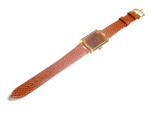 ?? DUPONT LAQUE DE CHINE MONTRE BRACELET P OR HOMME LADY QUARTZ  VINTAGE WATCH