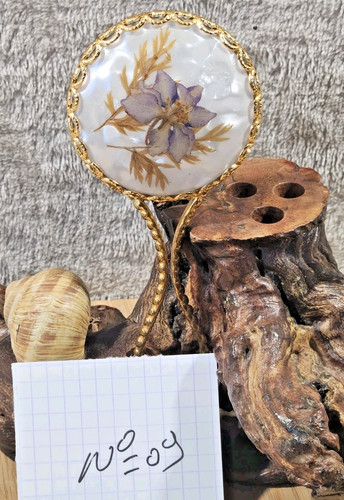 Ancien miroir sac poche - miroir,