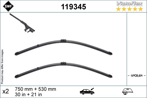 Swf essuie glace lame - swf, avant