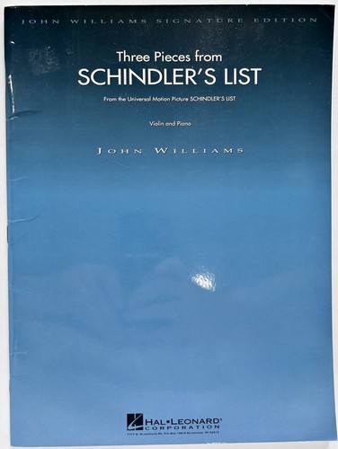 Schindler list three music - schindler’s,