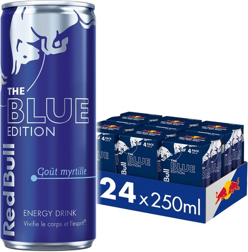 Red bull myrtille 4x250ml - 4x250ml, lot