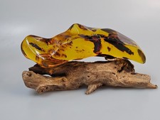 Ambre naturel, pierre unique, décoration pour la maison ou le bureau, Ge