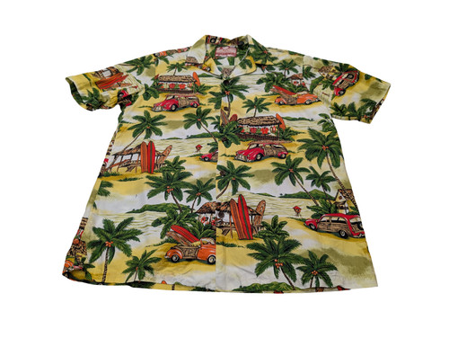Chemise hawaïenne rjc made - chemise,