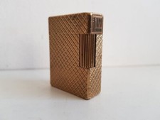 Briquet Dupont plaqué or
