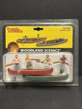 personnages barque woodland scenics echelle 0