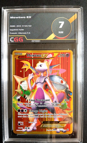 Carte pokémon mewtwo ex - fr,
