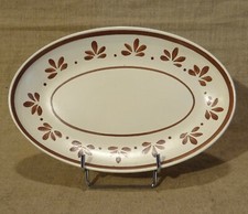 Ravier faïence Salins décor