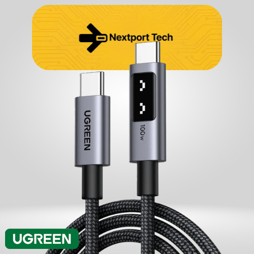 Câble ugreen 100w - usb-c, vers
