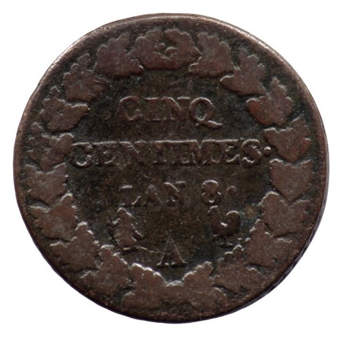 Centimes france - 5,