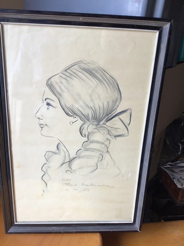 Tableau portrait femme - portrait, de