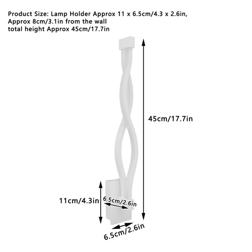 Lampe murale led forme de - murale,