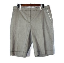 Cutter & Buck Black and White Check Pattern Women's Walking Shorts Size US 10