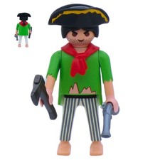 Playmobil figurine pirate vert