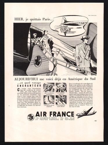 Publicite 1948 tourisme - , voyage