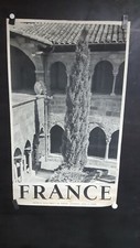AFFICHE TOURISME  PHOTO  ANNEES 1950 FREJUS CLOITRE ROMAN