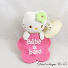 Peluche signalétique SANRIO Hello Kitty Bébé à bord ventouse 16 cm (DOU^)