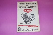 Notice d’entretien du moteur