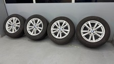 4 jantes alu BMW X5 / X6 pneus hiver Michelin 255 / 55 R 18