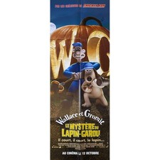 WALLACE AND GROMIT - THE CURSE OF THE WERE-RABBIT French Movie Poster  - 23x63 i