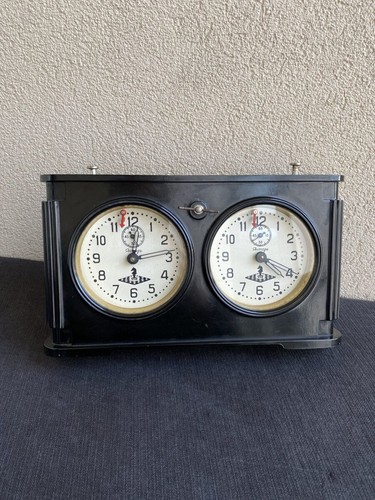 Horloge echecs années 60 - années,