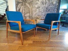 PAIRE 2 Fauteuil SCANDINAVE