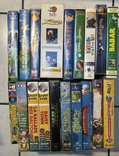 LOT DE 20  VHS Cassette Video