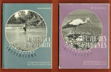 La Pêche à la Truite + La Vie des Cigognes, Collection Initiation, ill. Doisneau