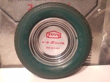 Rare cendrier pneu TOYO vert