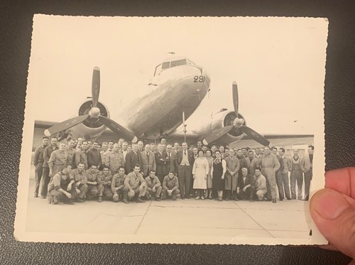 Photo argentique avion dc3 - photo,