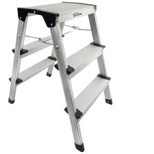 Escabeau alu 3 marches -
