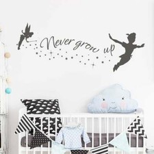 Never Grow Up Wall Decal