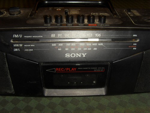 Ancien lecteur cassette à - ancien,