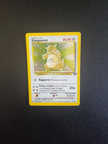 Carte pokemon kangourex - carte,