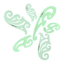  Règle de dessin en plastique