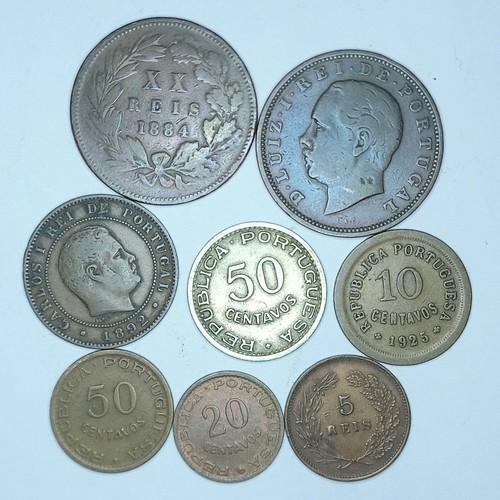 Lot pièces portugal - lot, 8