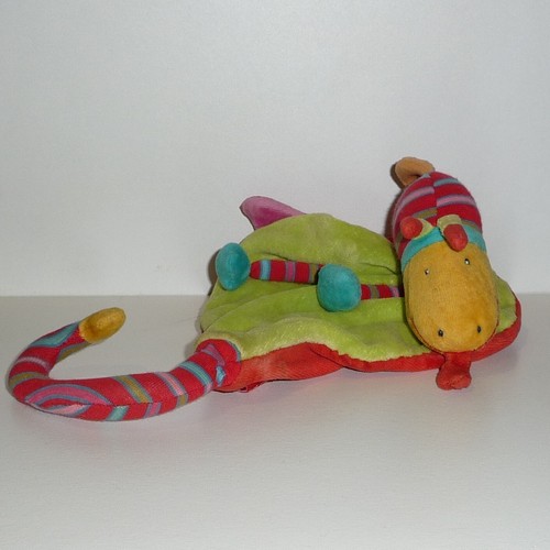 Doudou dragon moulin - dragon, roty