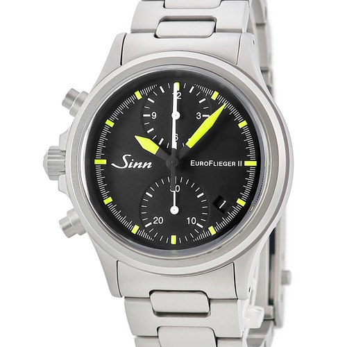 Chronographe noir sinn - chronographe, 356