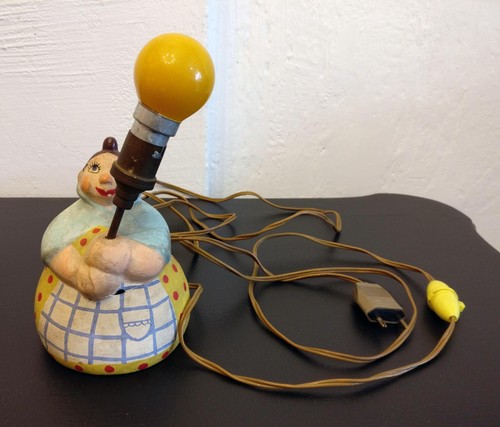 Lampe ancienne terre - en, cuite