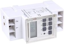 Minuterie digitale hebdomadaire annexe 16A sur rail DIN économies d'énergie