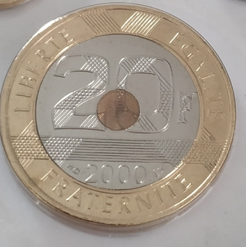 Pièce francs 2000 - 20,