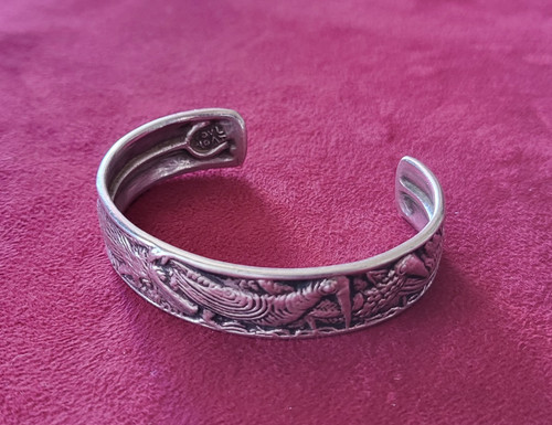 Bracelet argent massif signe - bracelet,