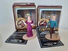 Figurine Tintin Carrefour Market Lot De 2 Tintin Et La Castafiore