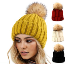 Bonnet pour femme laine hiver